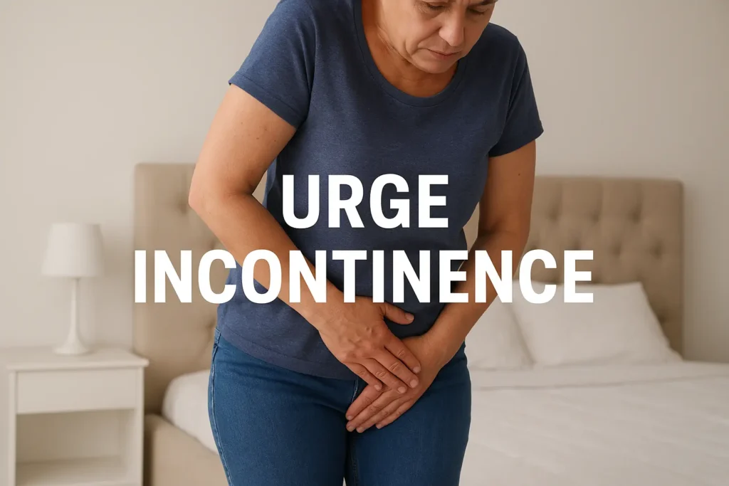 how to manage urge incontinence Isleworth symptoms