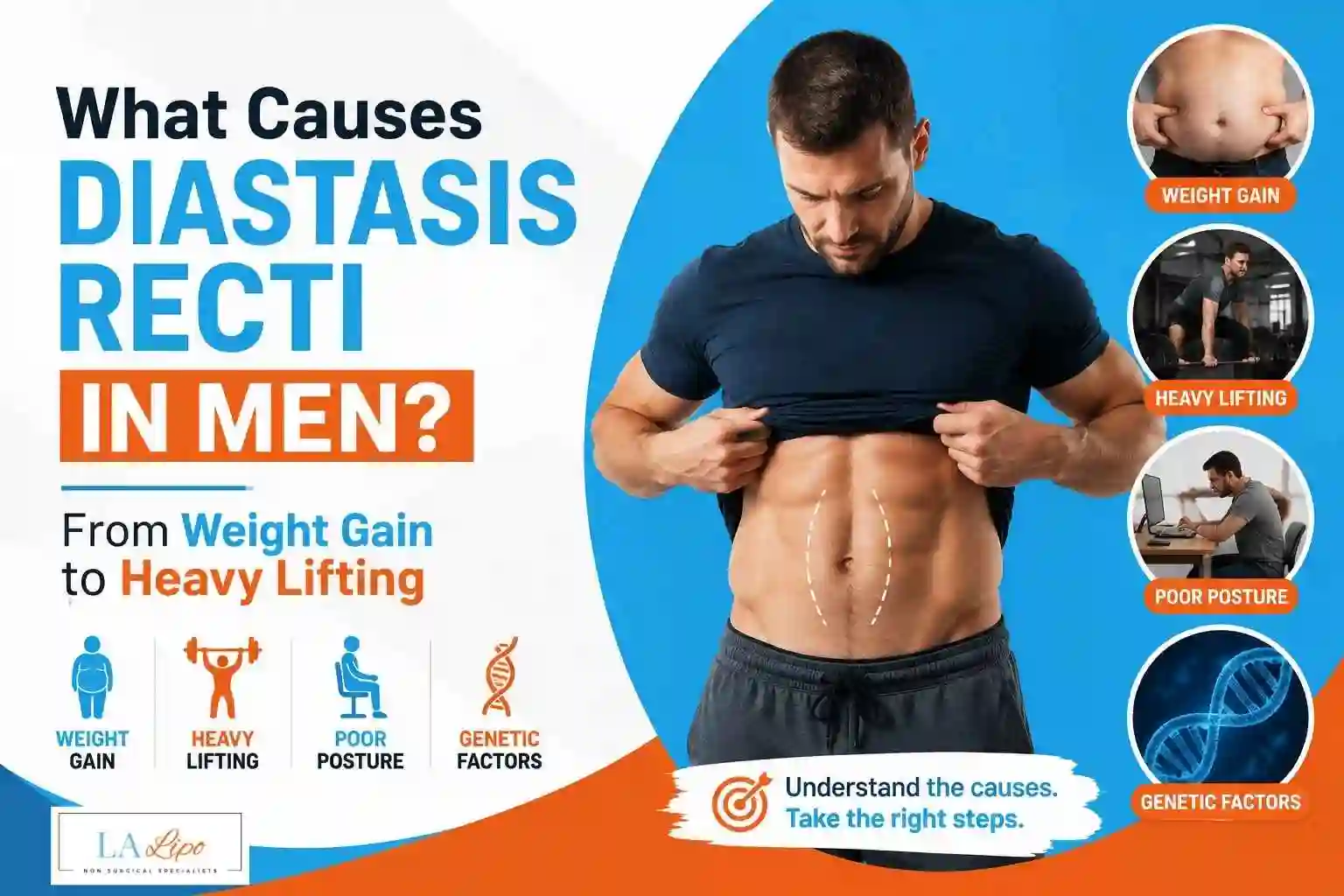 What Causes Diastasis Recti in Men? From Weight Gain to Heavy Lifting Isleworth